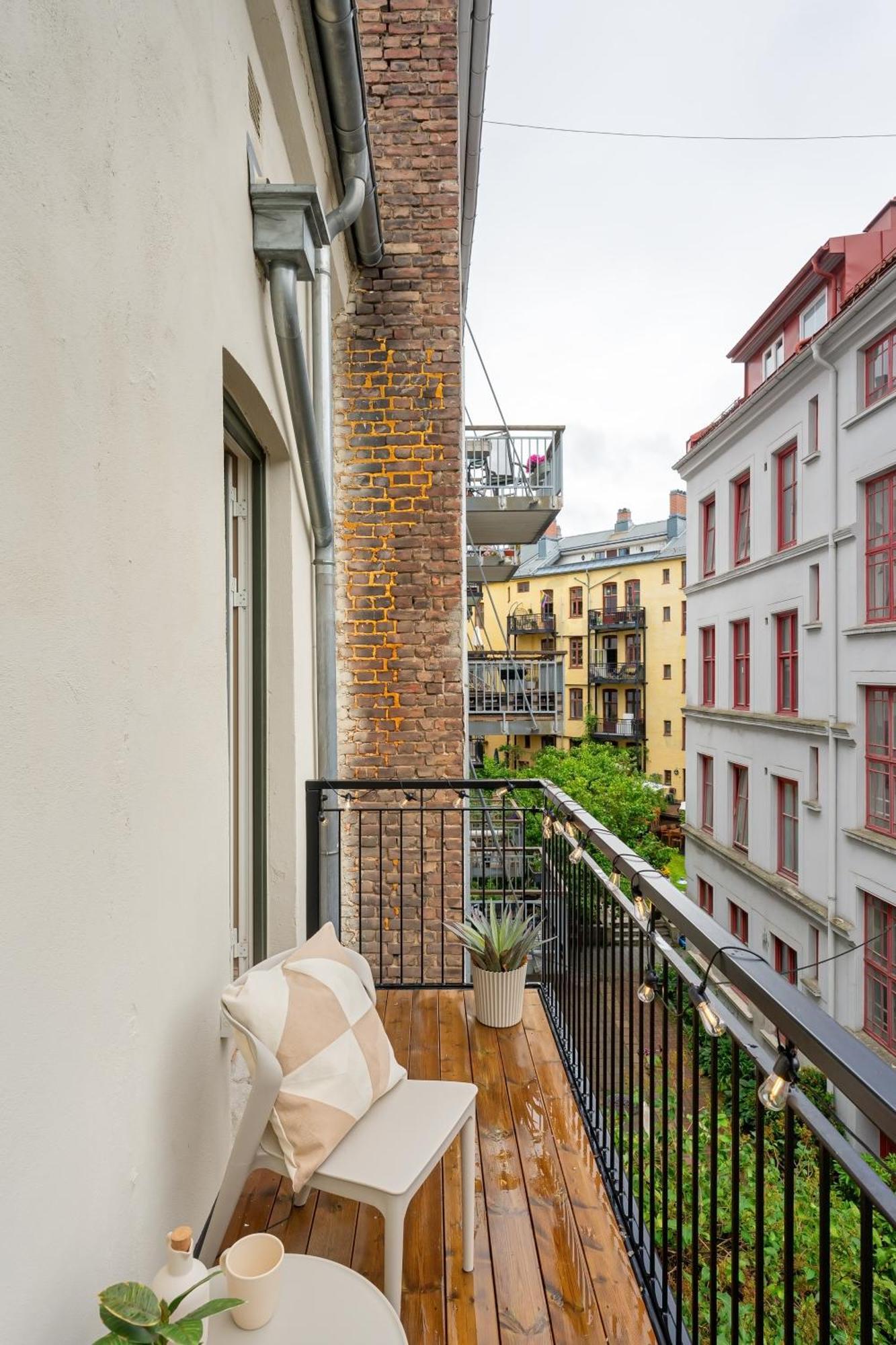 Dinbnb Apartments Gruenerlokka I 2-Bedroom With Double Queen Room & Balcony Oslo Exteriér fotografie