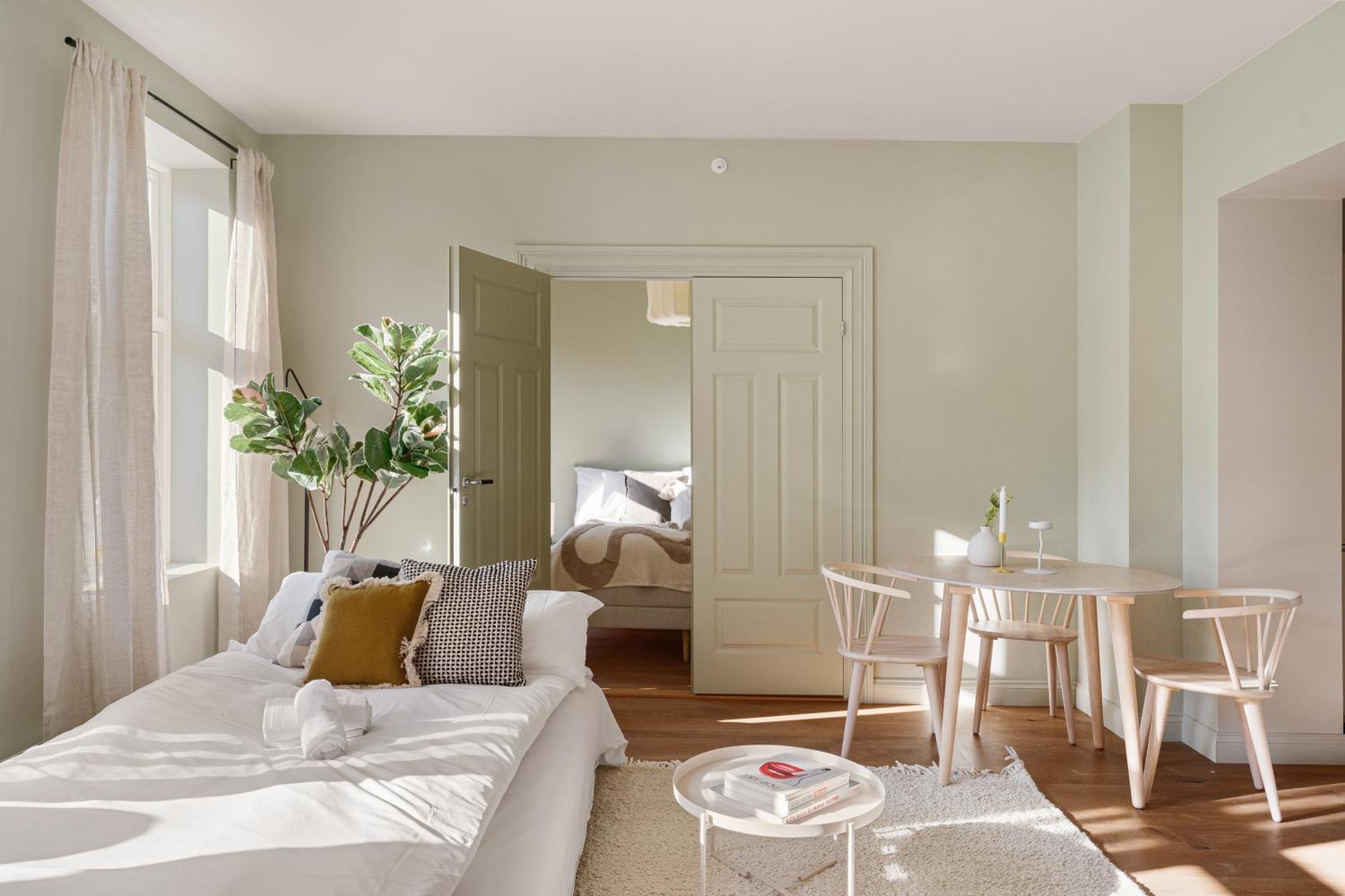 Dinbnb Apartments Gruenerlokka I 2-Bedroom With Double Queen Room & Balcony Oslo Exteriér fotografie